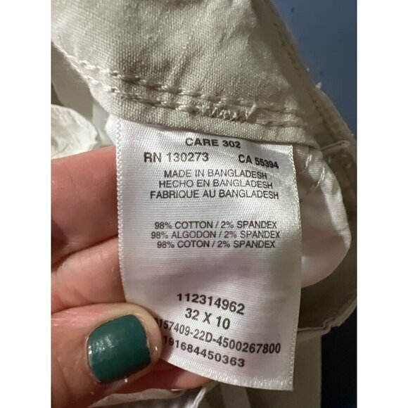 Wrangler Mens Relaxed Fit Ripstop Cargo Shorts Sz 32 Hiking Gorpcore Outdoors - Picture 6 of 11